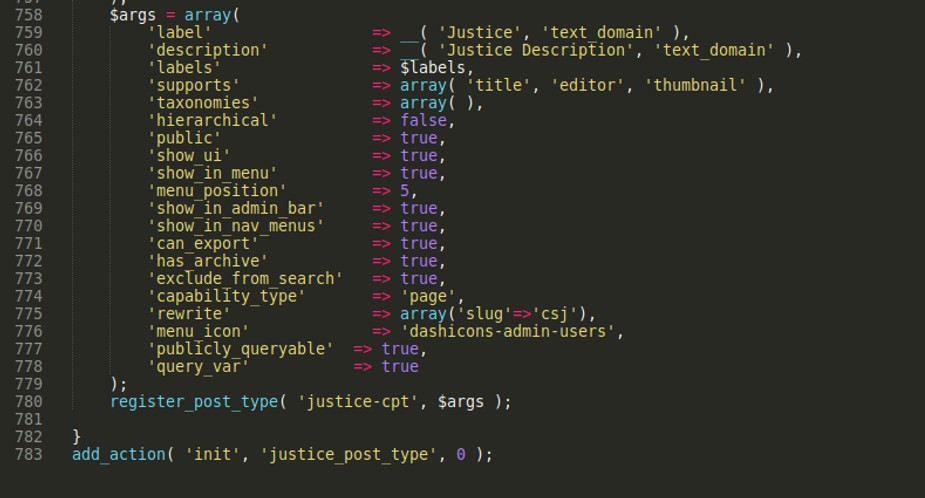 Change the Slug of a Custom Post Type [CPT]